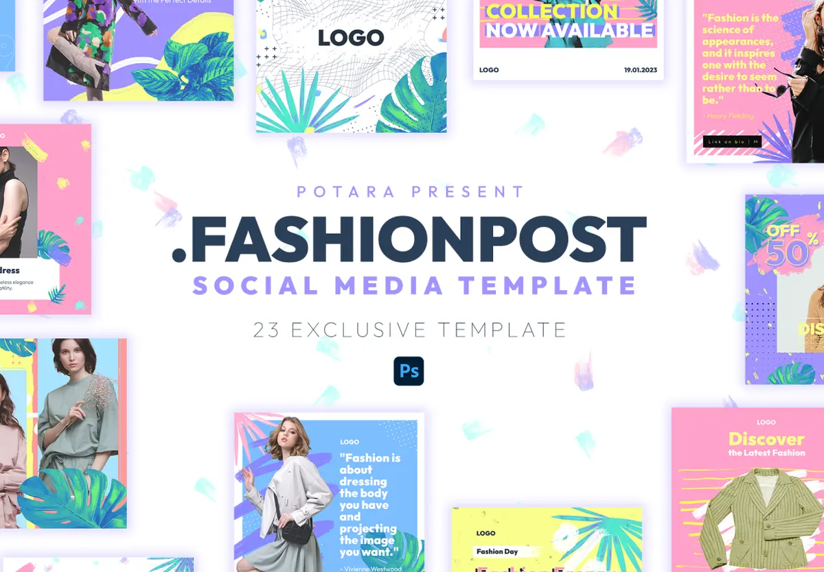 Fashionpost Social Media Pack