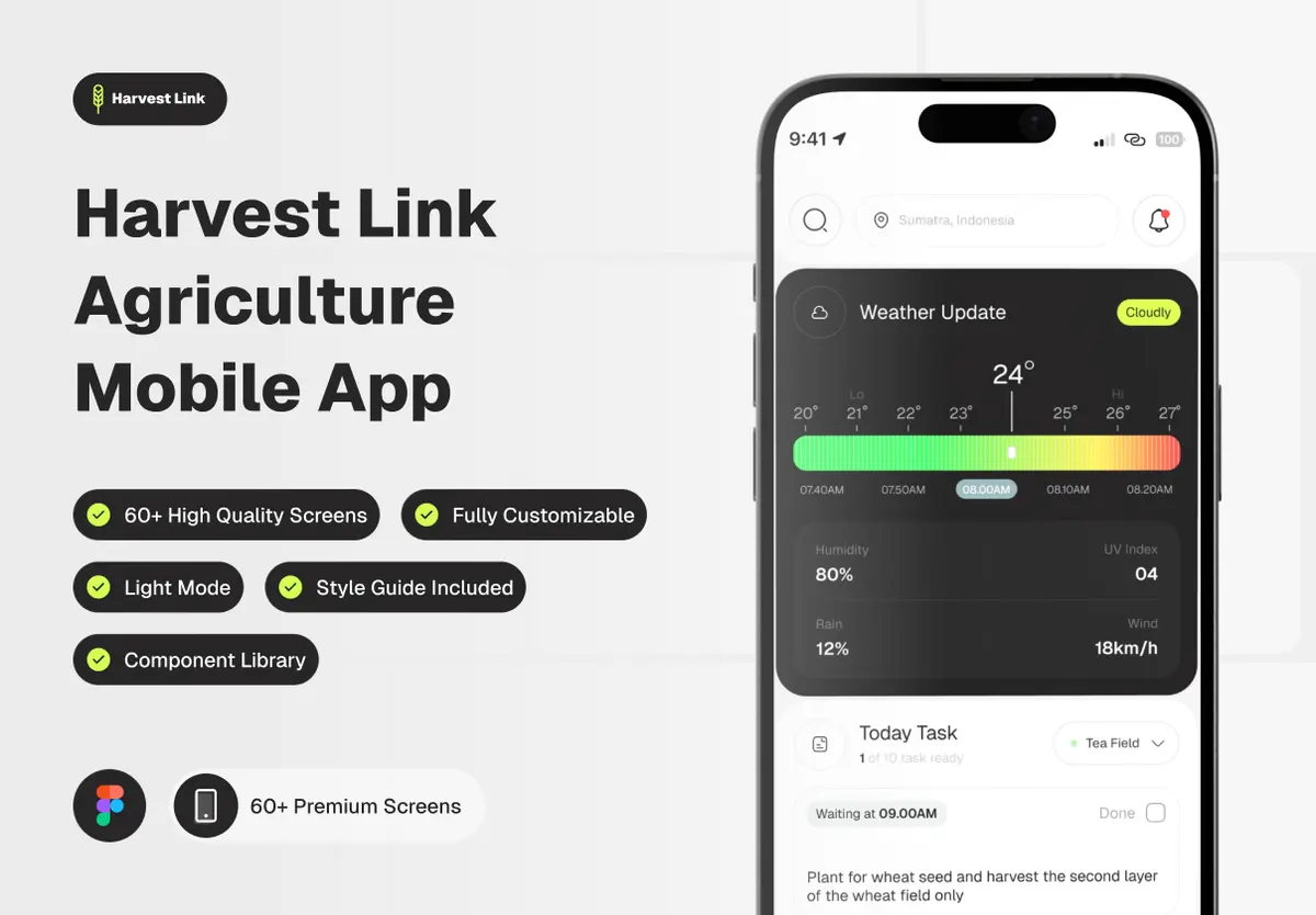 Harvest Link - Agriculture Mobile Monitoring App