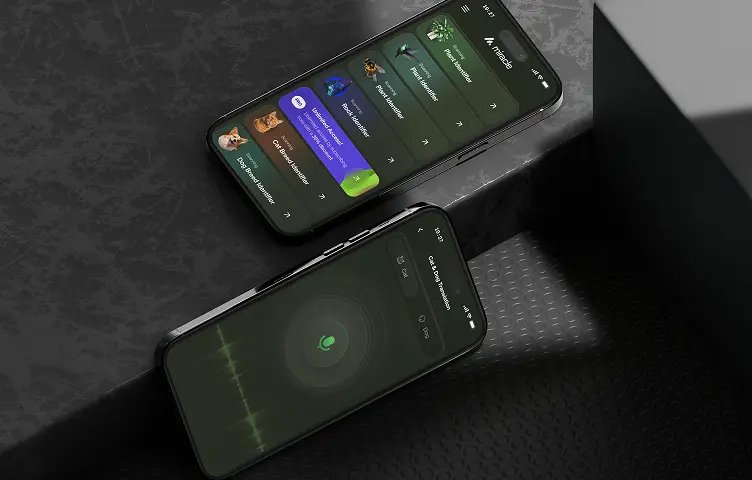 Miracle recognition app screens designed by Potara Studio